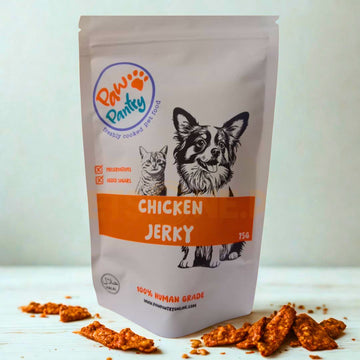 Paw Pantry Chicken Jerky Strips – 75 Gram