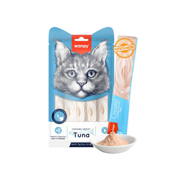 Wanpy Creamy Lickable Treats For Cat – Tuna