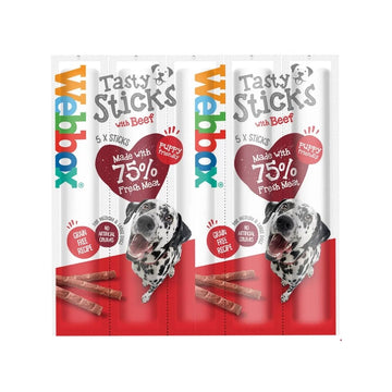 Webbox Tasty Sticks Dog Treats – Beef
