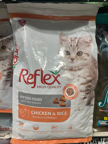 Reflex Kitten Food - 2 kg Bag - Complete Nutrition for Growth & Development