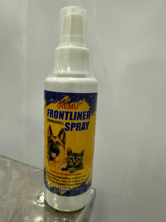 🐾 Frontliner Spray 100ml – Flea & Tick Protection for Cats & Dogs