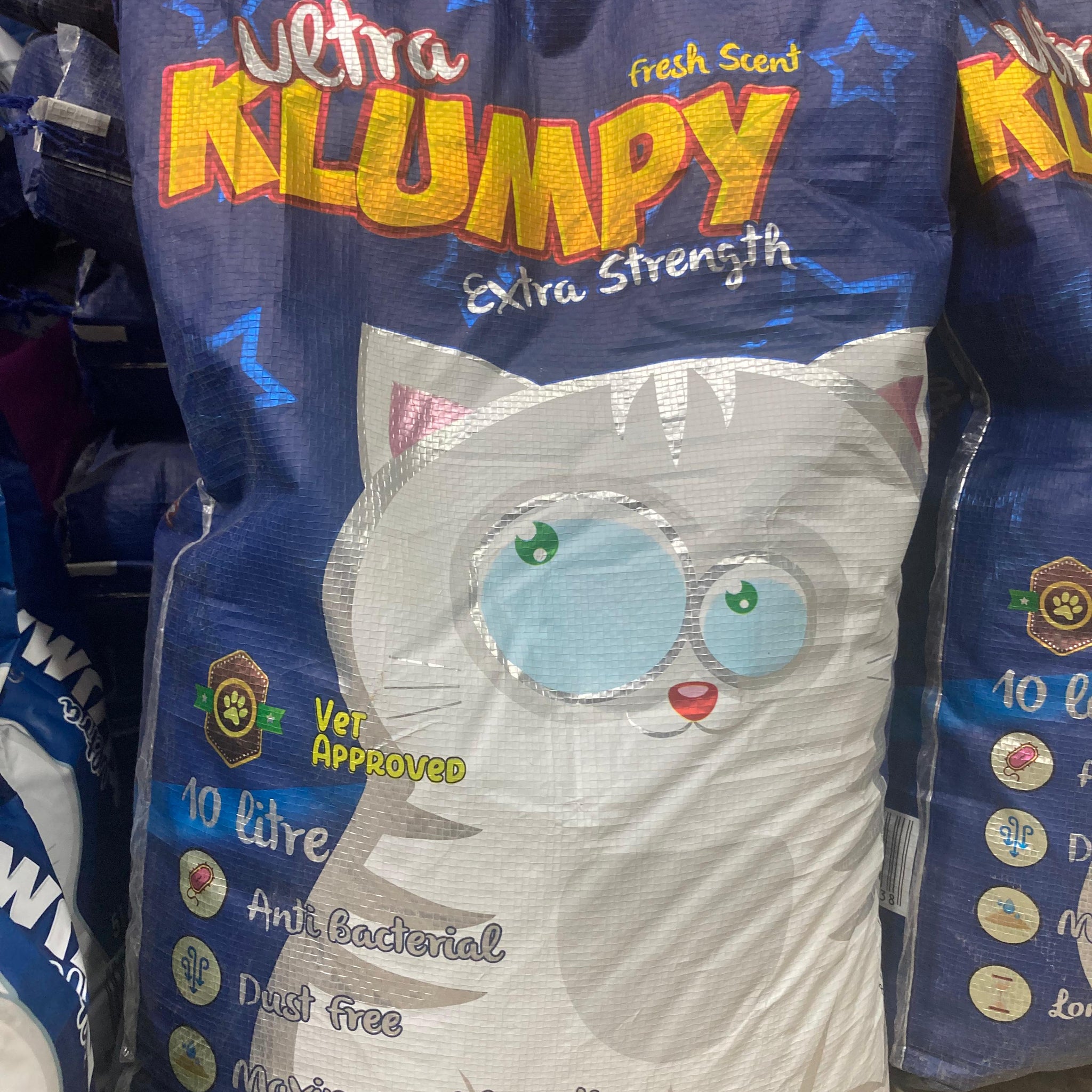 Klumpy Ultra Litter – Premium Clumping Cat Litter 10 L