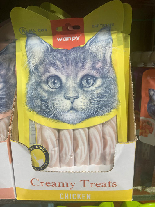 🐾 Wanpy Cat Treats – Tasty & Nutritious Snacks for Cats