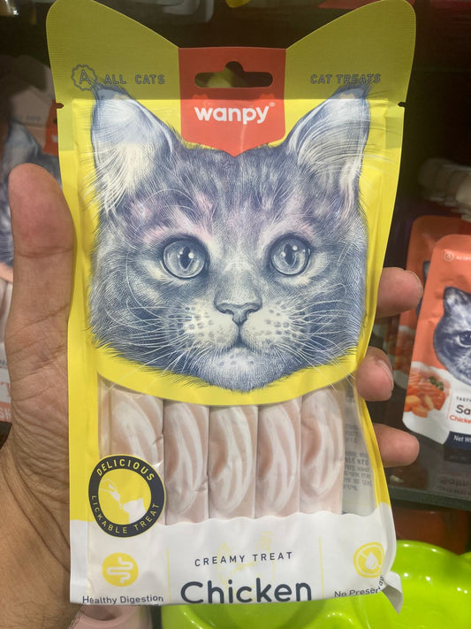 🐾 Wanpy Cat Treats – Tasty & Nutritious Snacks for Cats