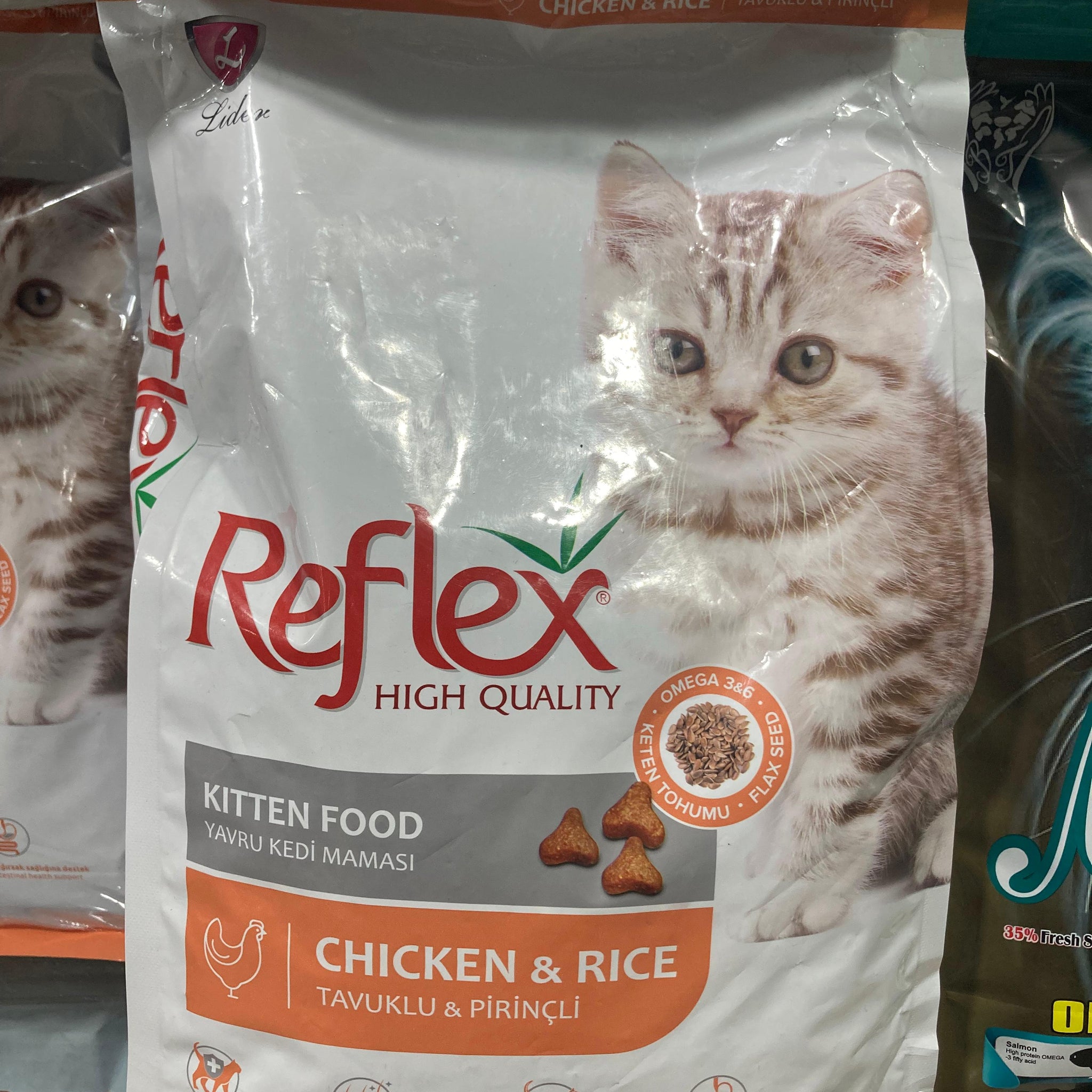 Reflex Kitten Food - 2 kg Bag - Complete Nutrition for Growth & Development