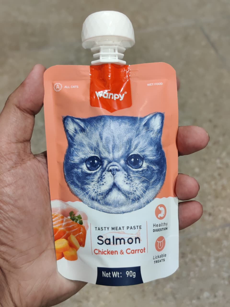 🐾 Wanpy Cat Treats – Delicious & Nutritious Snacks