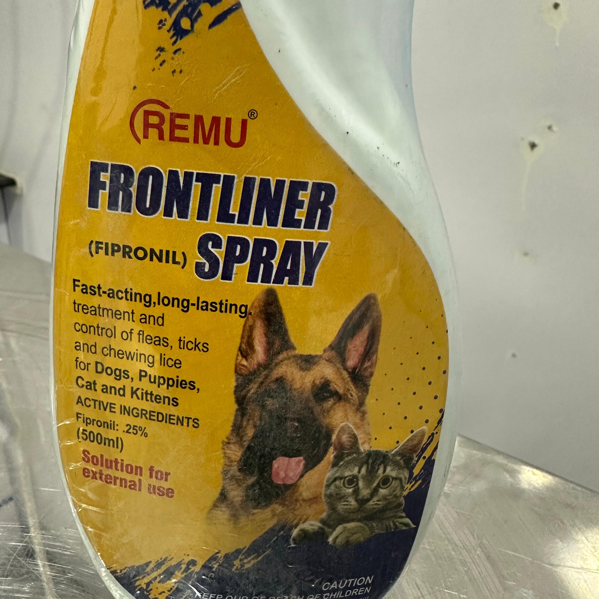 🐾 Frontliner Spray 500 ml – Flea & Tick Protection for Cats & Dogs