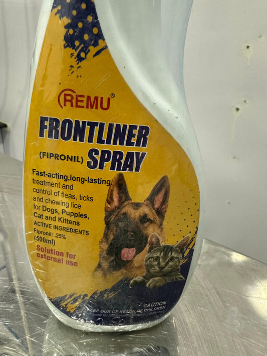 🐾 Frontliner Spray 500 ml – Flea & Tick Protection for Cats & Dogs