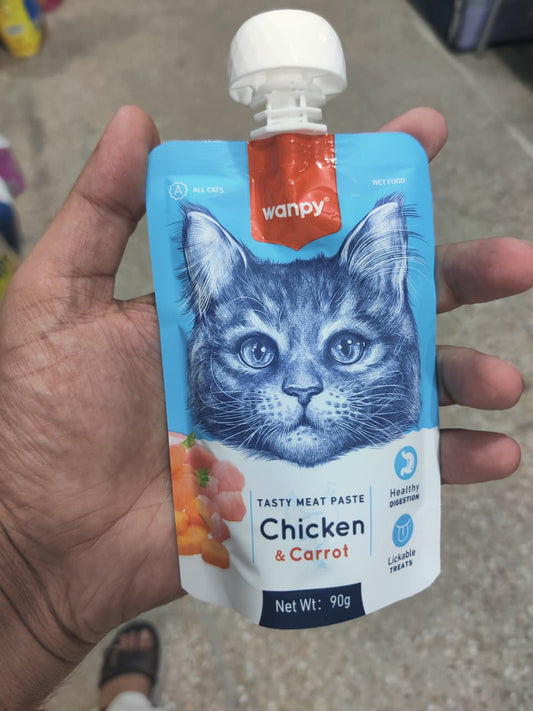 🐾 Wanpy Cat Treats – Delicious & Nutritious Snacks
